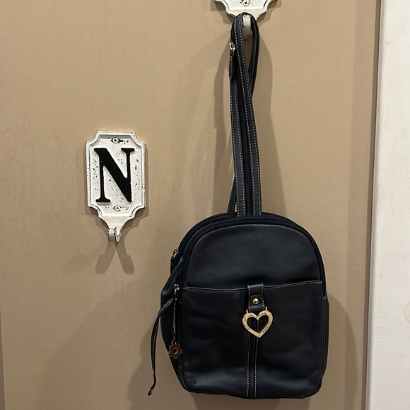 Aurielle Bags Aurielle Blue Leather Backpack Purse Poshmark